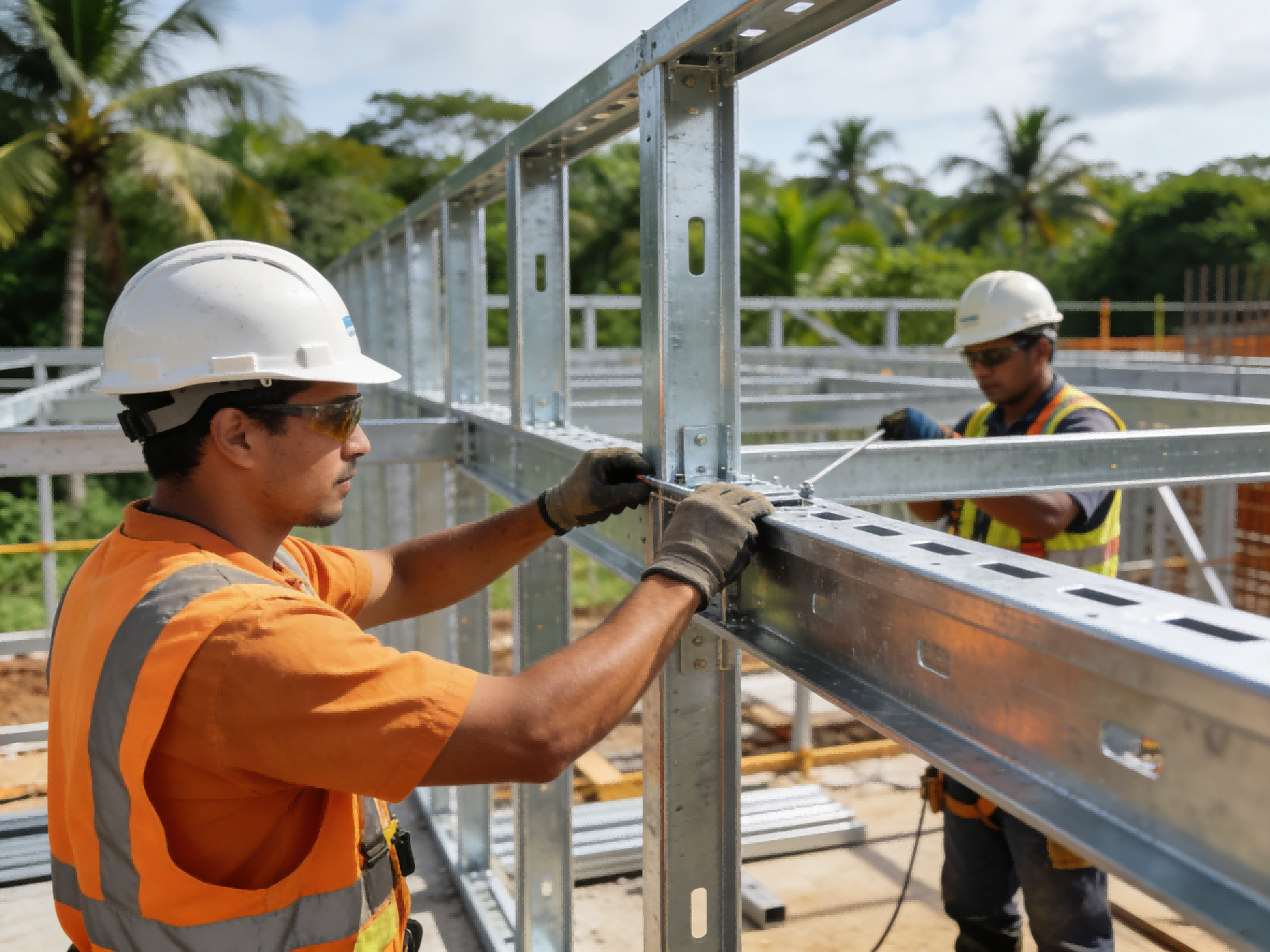 巴西圣保罗项目安装现场